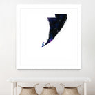 Surfin' in the universe by Robert Farkas on GIANT ART - fuchsia digital painting