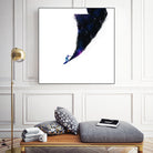 Surfin' in the universe by Robert Farkas on GIANT ART - fuchsia digital painting