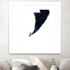 Surfin' in the universe by Robert Farkas on GIANT ART - fuchsia digital painting