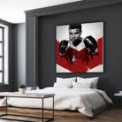 Muhammad Ali by Nikita Abakumov on GIANT ART - red digital painting