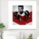 Muhammad Ali by Nikita Abakumov on GIANT ART - red digital painting