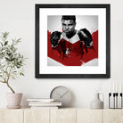 Muhammad Ali by Nikita Abakumov on GIANT ART - red digital painting