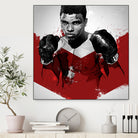 Muhammad Ali by Nikita Abakumov on GIANT ART - red digital painting