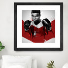 Muhammad Ali by Nikita Abakumov on GIANT ART - red digital painting