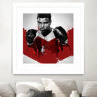 Muhammad Ali by Nikita Abakumov on GIANT ART - red digital painting