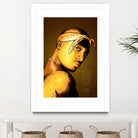 Tupac Shakur by Dan Avenell on GIANT ART - yellow digital painting