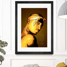 Tupac Shakur by Dan Avenell on GIANT ART - yellow digital painting