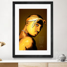 Tupac Shakur by Dan Avenell on GIANT ART - yellow digital painting