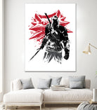 The Witcher sumi-e by Antonio Camarena on GIANT ART - white digital painting