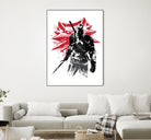 The Witcher sumi-e by Antonio Camarena on GIANT ART - white digital painting