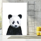 Little Panda by Amy Hamilton on GIANT ART - white digital painting