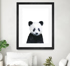 Little Panda by Amy Hamilton on GIANT ART - white digital painting