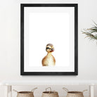 Little Duck by Amy Hamilton on GIANT ART - yellow digital painting