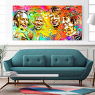 The Rolling Stones by Daniel Janda on GIANT ART - yellow digital painting