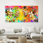 The Rolling Stones by Daniel Janda on GIANT ART - yellow digital painting