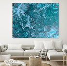 Serenity Sea by L. Renee Jones on GIANT ART - blue mixed media