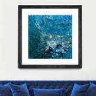 Ocean's Flow by L. Renee Jones on GIANT ART - blue mixed media