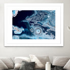 Oceans by L. Renee Jones on GIANT ART - blue mixed media