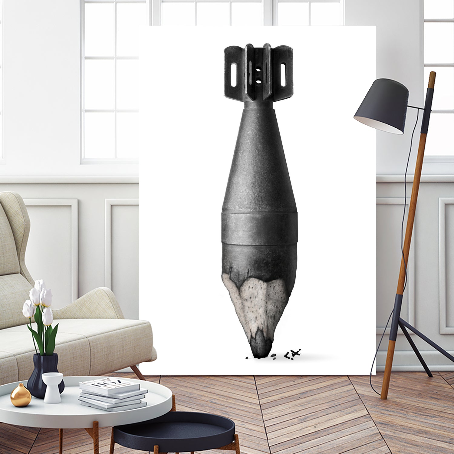 Penci Bomb by Catalin Anastase on GIANT ART - black digital painting