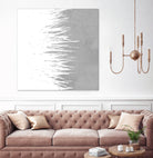 Concrete Fringe W On Side by Emeline Tate-Robertson on GIANT ART - gray digital painting