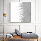 Concrete Fringe W On Side by Emeline Tate-Robertson on GIANT ART - gray digital painting