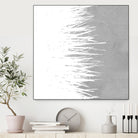 Concrete Fringe W On Side by Emeline Tate-Robertson on GIANT ART - gray digital painting