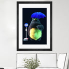 totoro by Jose Barrera on GIANT ART - blue 3d art