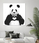 All you need is love by Solti Balázs on GIANT ART - black digital drawing