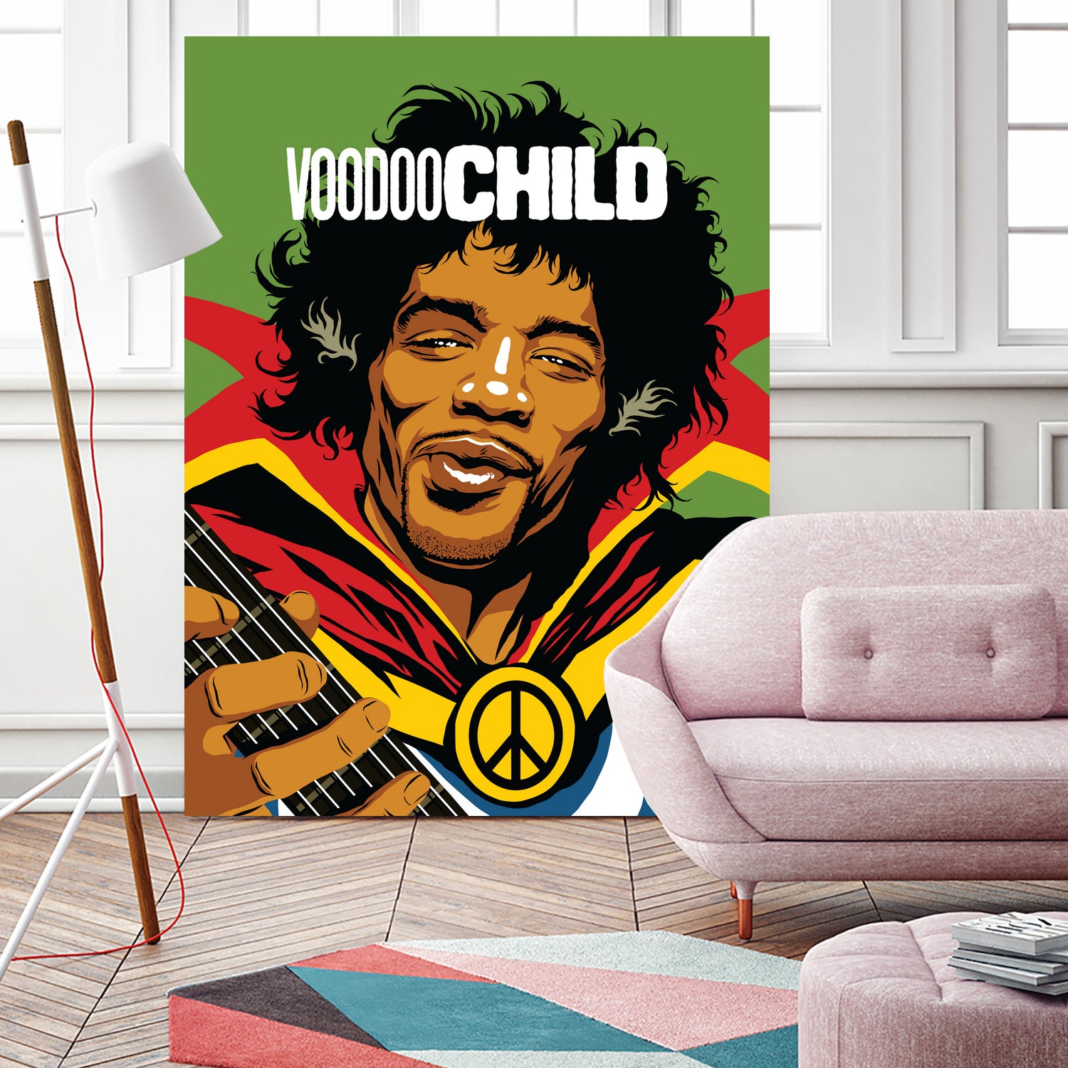 Vodoo Child by Bily Mariano da Luz on GIANT ART - green digital painting