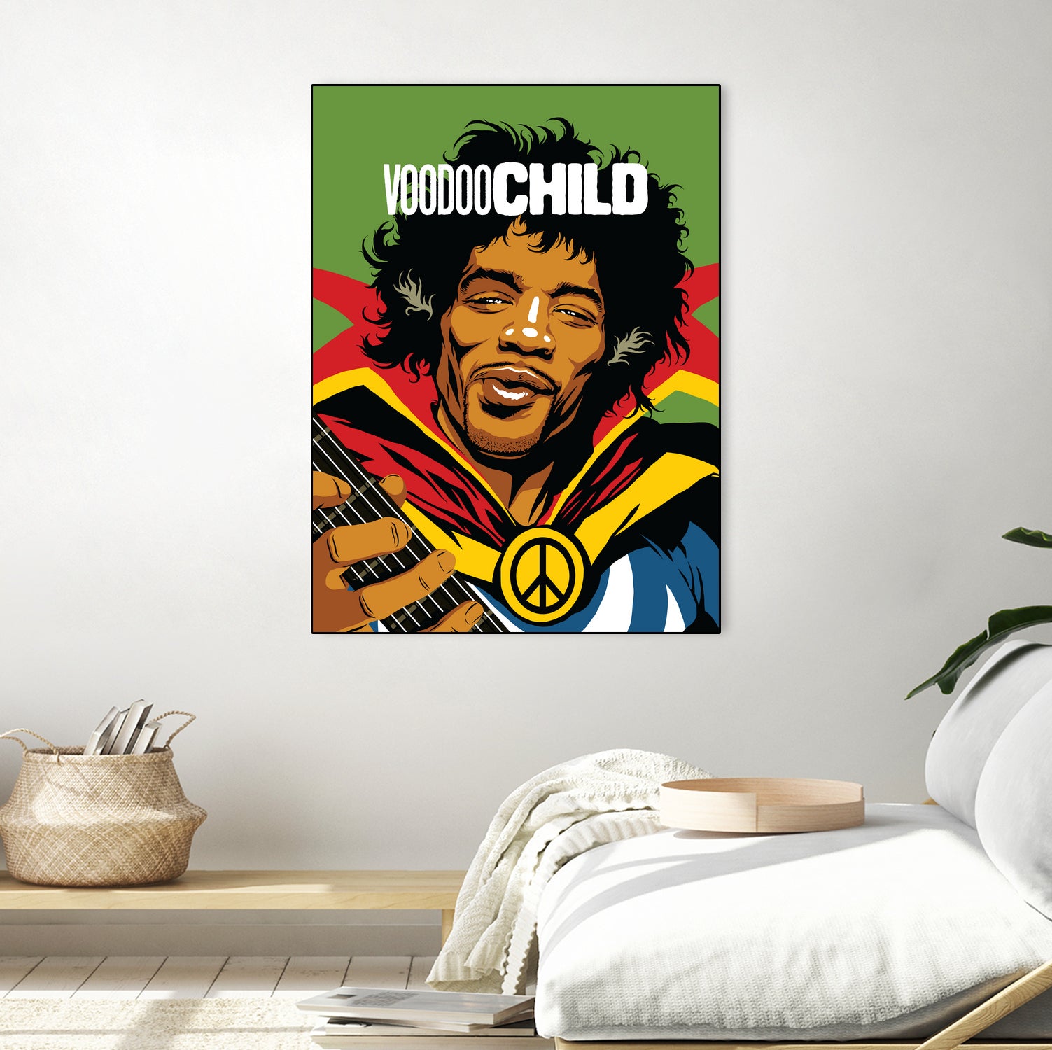 Vodoo Child by Bily Mariano da Luz on GIANT ART - green digital painting