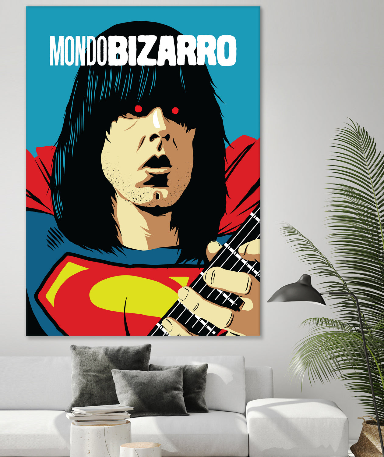 Mondo Bizarro by Bily Mariano da Luz on GIANT ART - blue digital painting