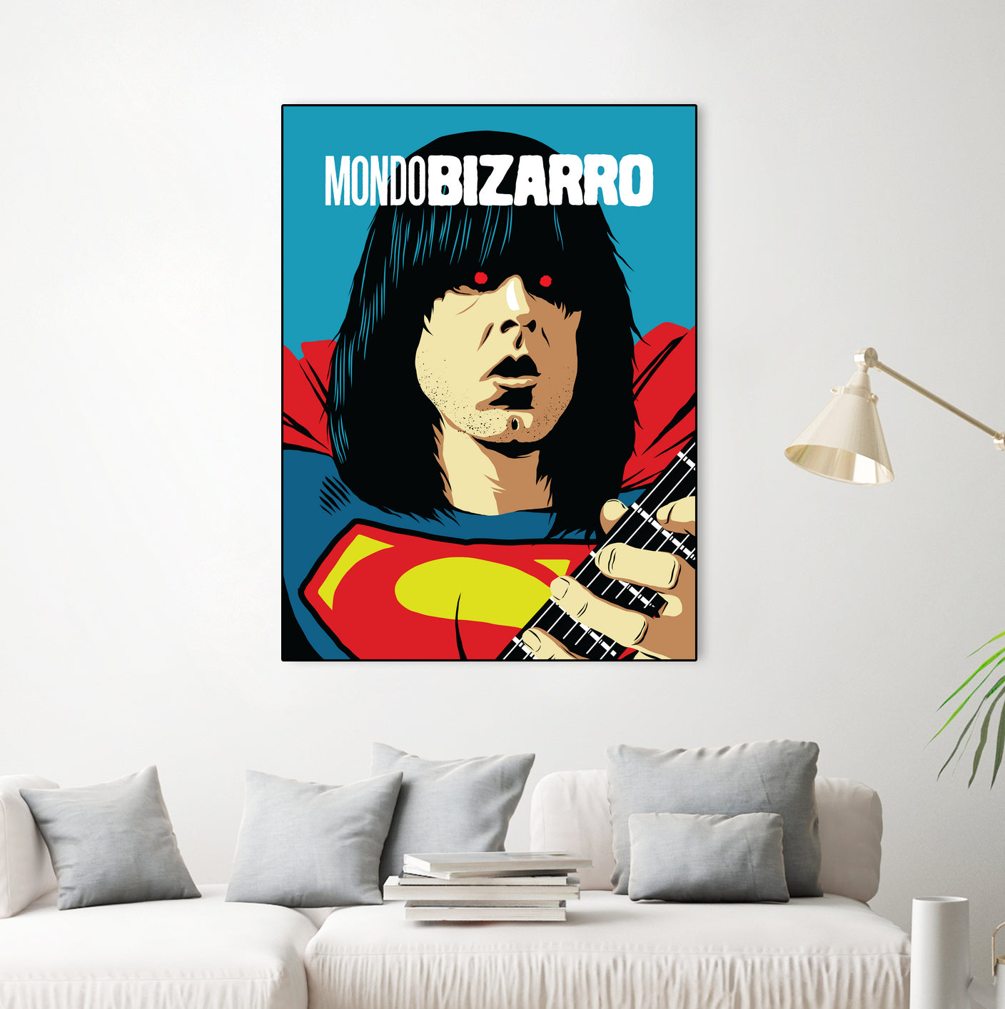 Mondo Bizarro by Bily Mariano da Luz on GIANT ART - blue digital painting