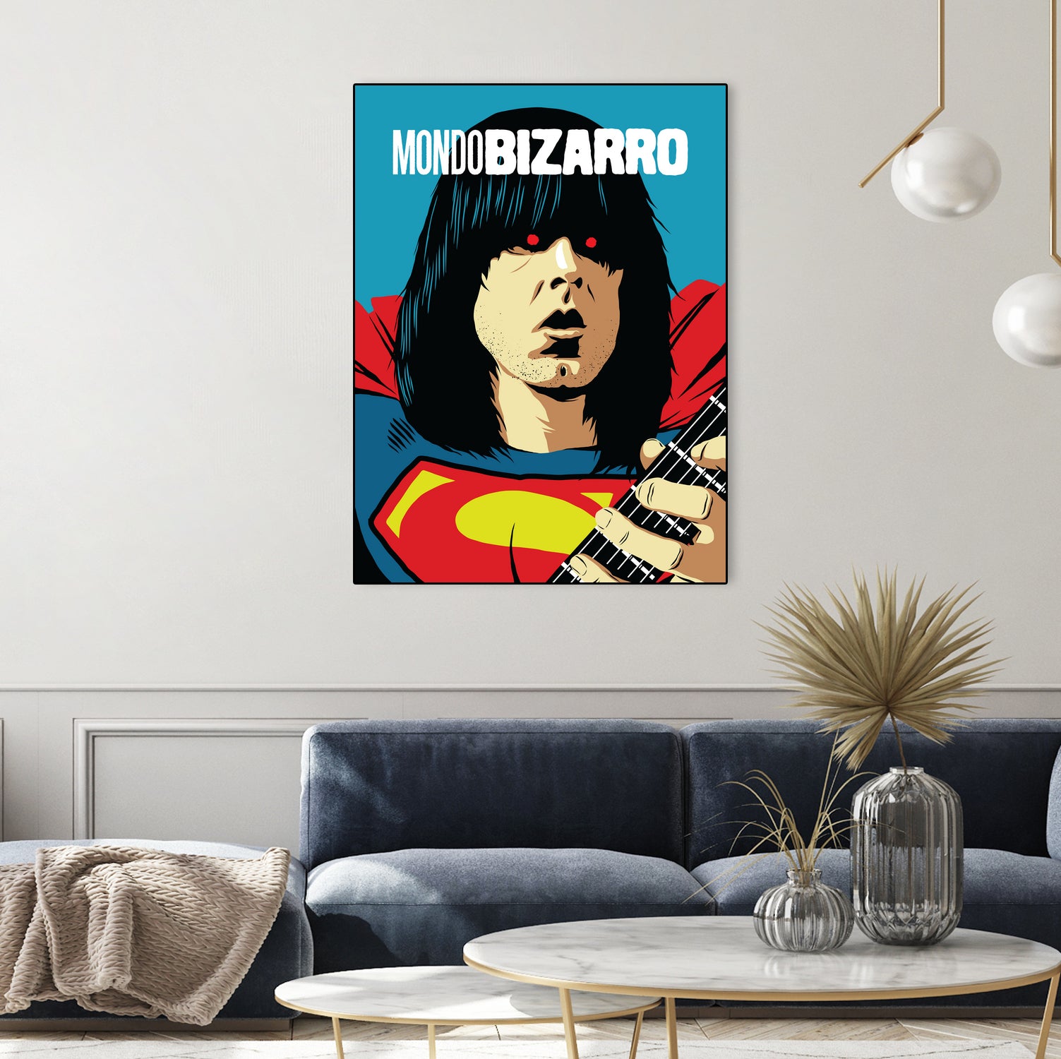 Mondo Bizarro by Bily Mariano da Luz on GIANT ART - blue digital painting