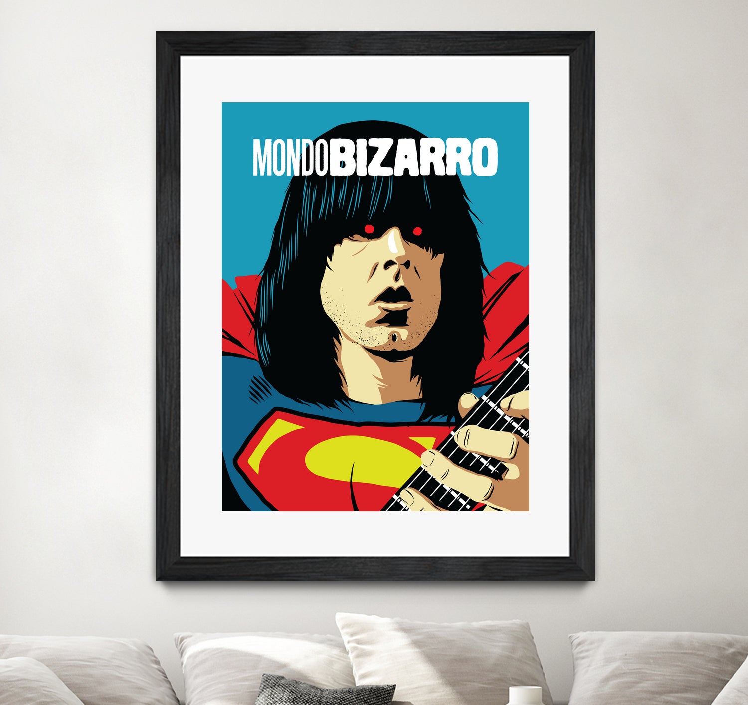 Mondo Bizarro by Bily Mariano da Luz on GIANT ART - blue digital painting