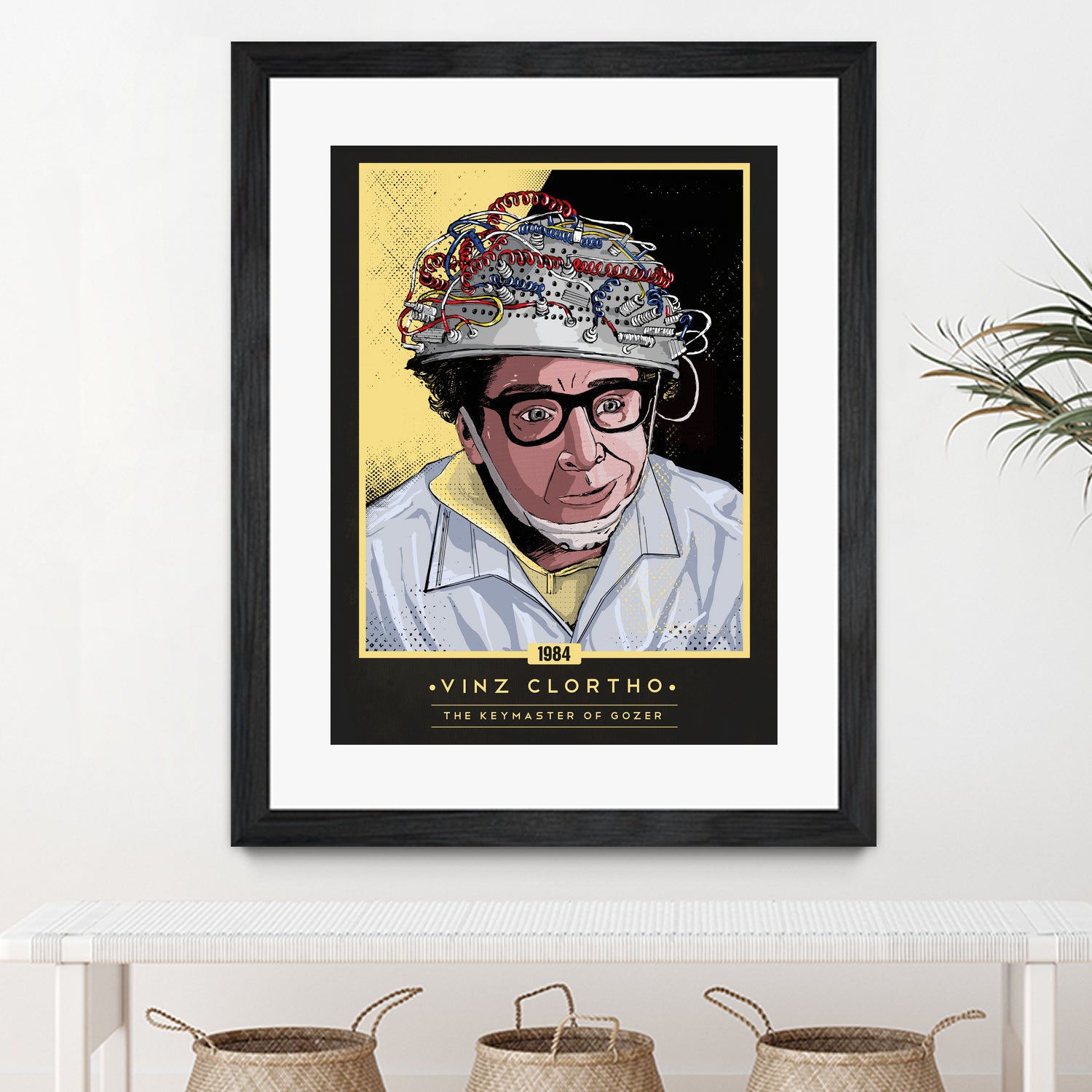 Vinz Clortho The Keymaster of Gozer by Francesca Blè on GIANT ART - white digital painting