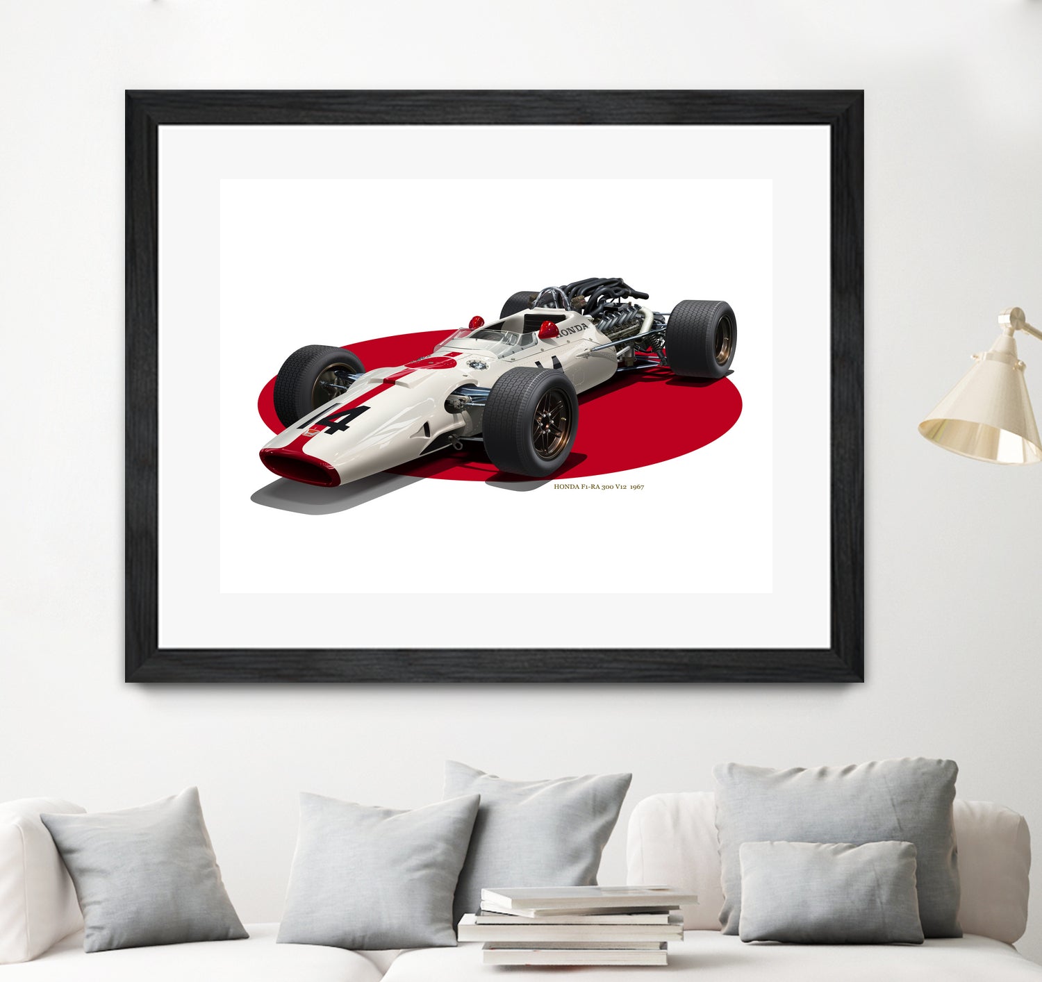 Honda F1 RA300 by Yassuo Igai on GIANT ART - red digital drawing