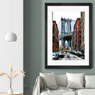 New York by Haris Kavalla on GIANT ART - gray photo illustration