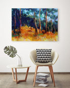 Wood by Aleksandar Stankovic on GIANT ART - yellow digital painting