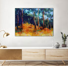 Wood by Aleksandar Stankovic on GIANT ART - yellow digital painting