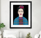 FRIDA KAHLO II by Bianca Green on GIANT ART - fuchsia digital drawing