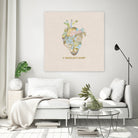 A Traveler's Heart by Bianca Green on GIANT ART - mixed media