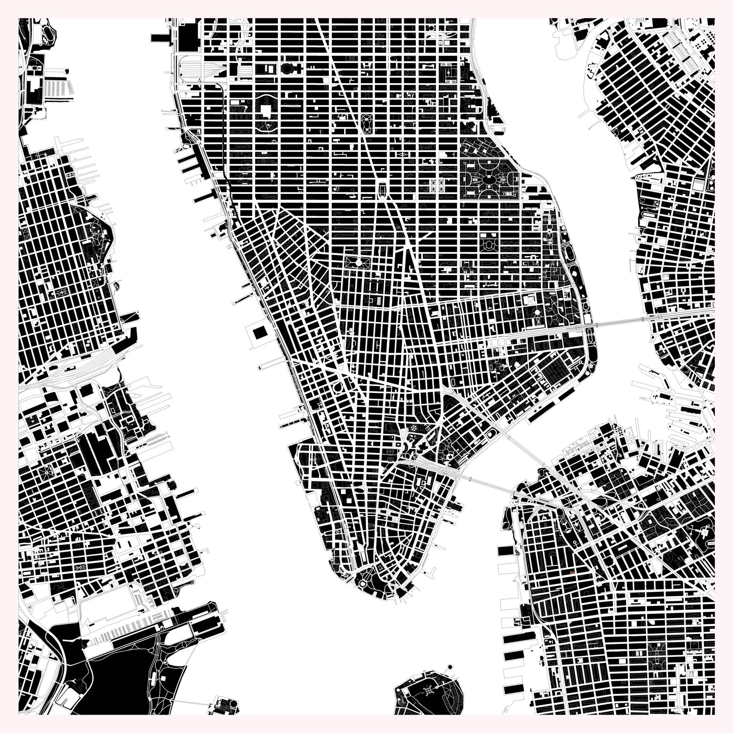 New York black and white by Javier Ruiz on GIANT ART - black digital drawing