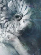 Flower power by Tania Amrein on GIANT ART - gray photo manipulation