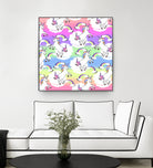 Unicorn Pride by mukta lata barua on GIANT ART - white digital drawing