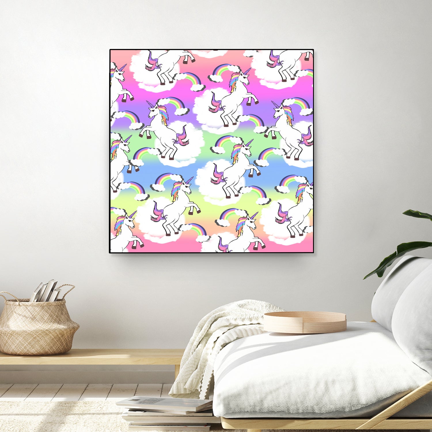 Unicorn Pride by mukta lata barua on GIANT ART - white digital drawing