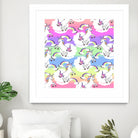 Unicorn Pride by mukta lata barua on GIANT ART - white digital drawing