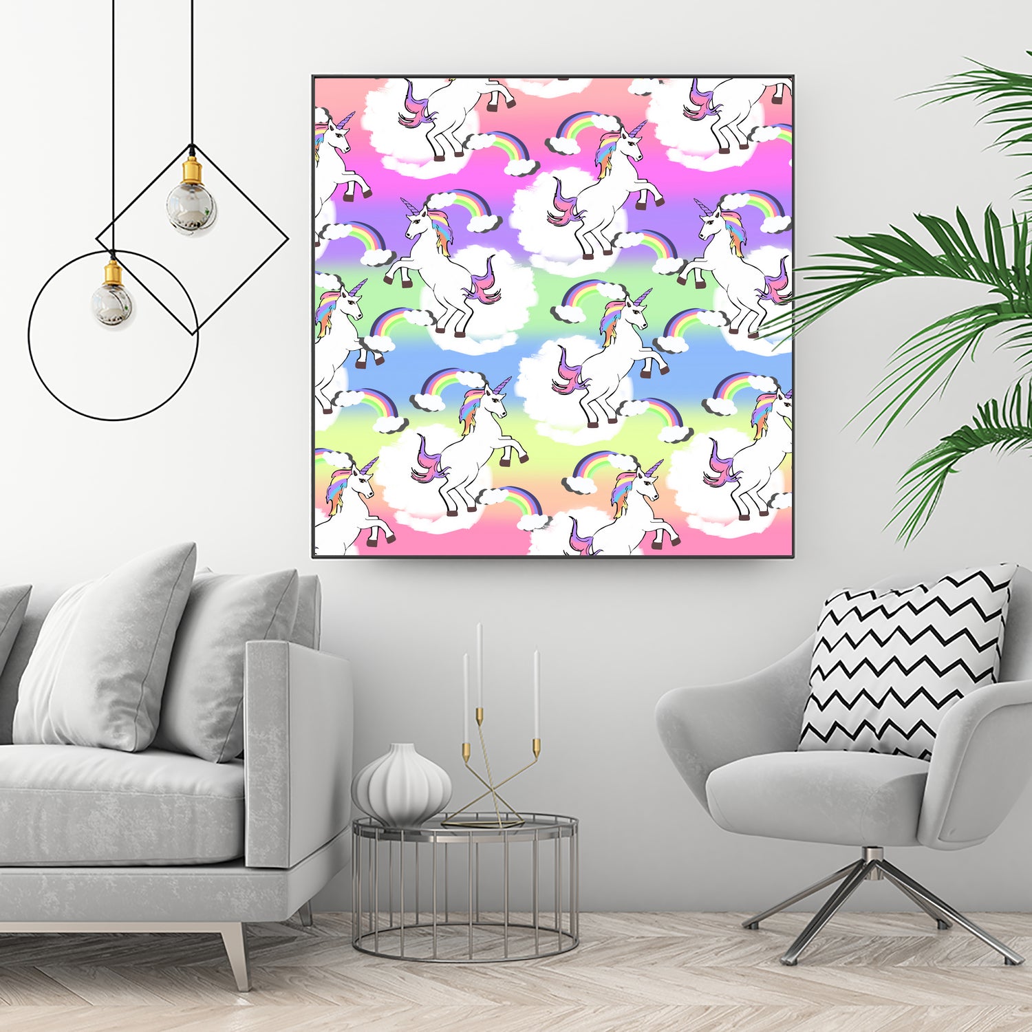 Unicorn Pride by mukta lata barua on GIANT ART - white digital drawing