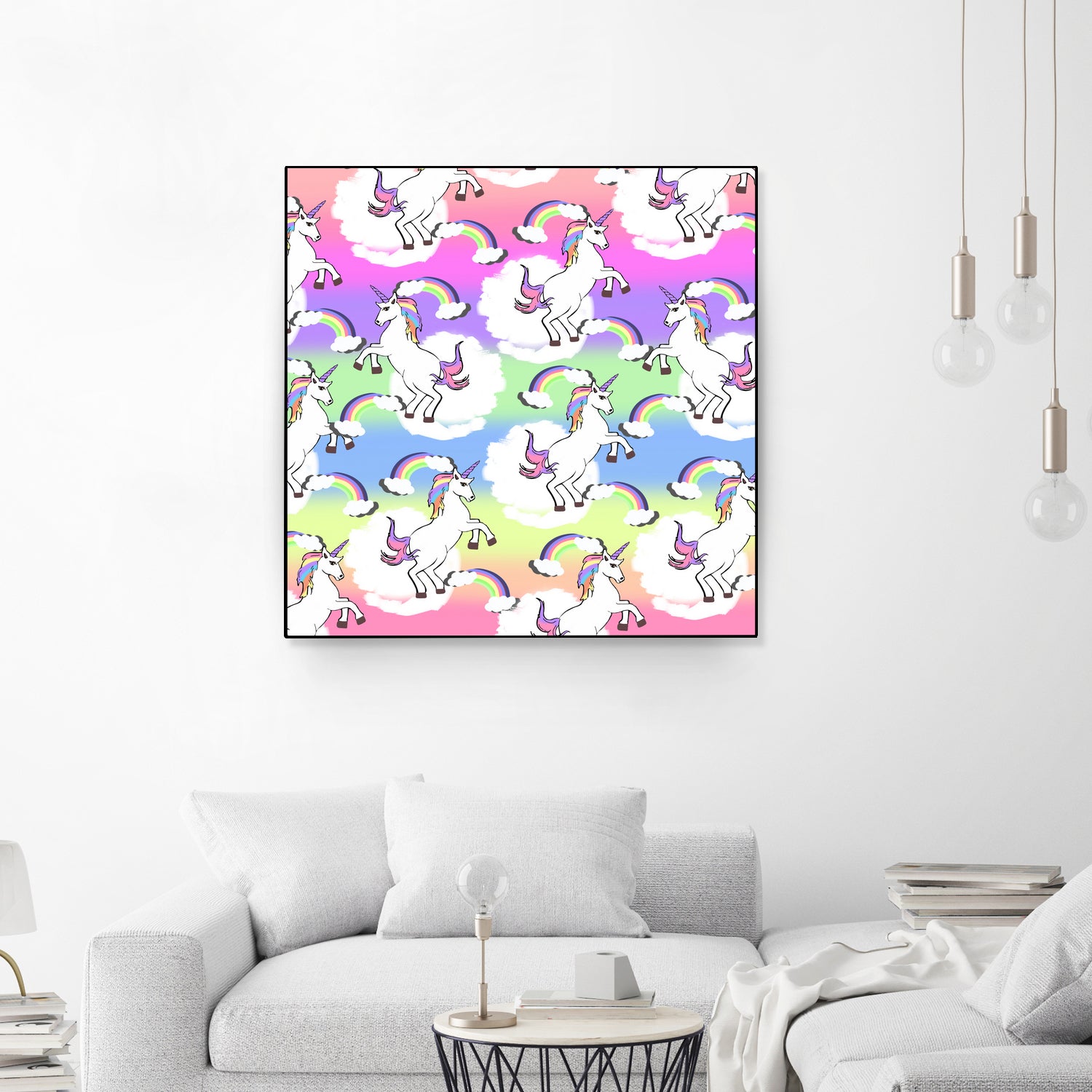 Unicorn Pride by mukta lata barua on GIANT ART - white digital drawing