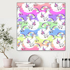 Unicorn Pride by mukta lata barua on GIANT ART - white digital drawing