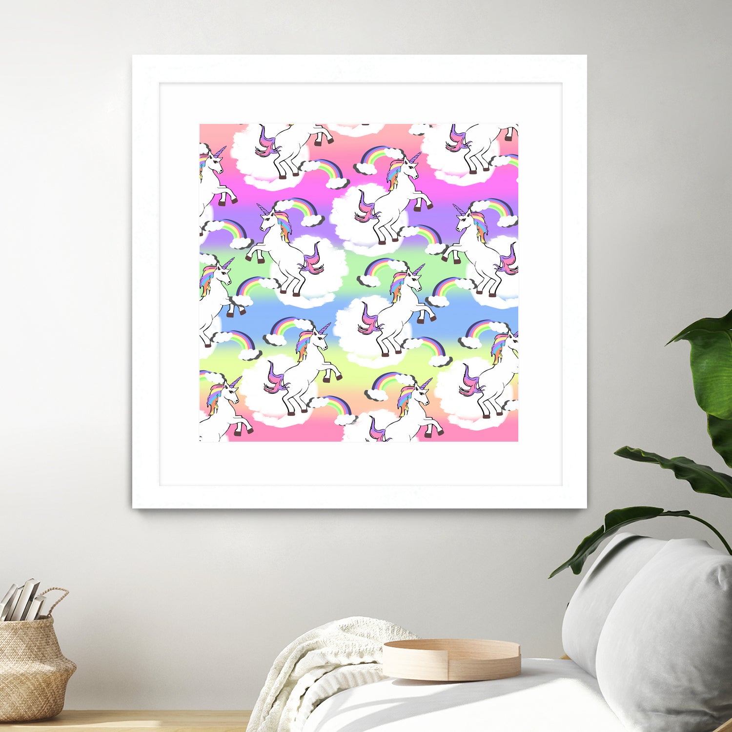 Unicorn Pride by mukta lata barua on GIANT ART - white digital drawing